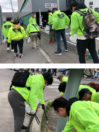 旭川市 ごみのポイ捨て禁止運動